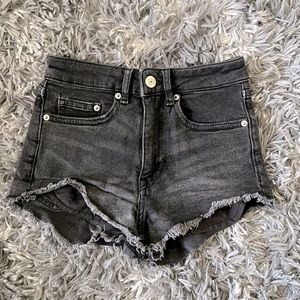 Dark Washed Jean Shorts